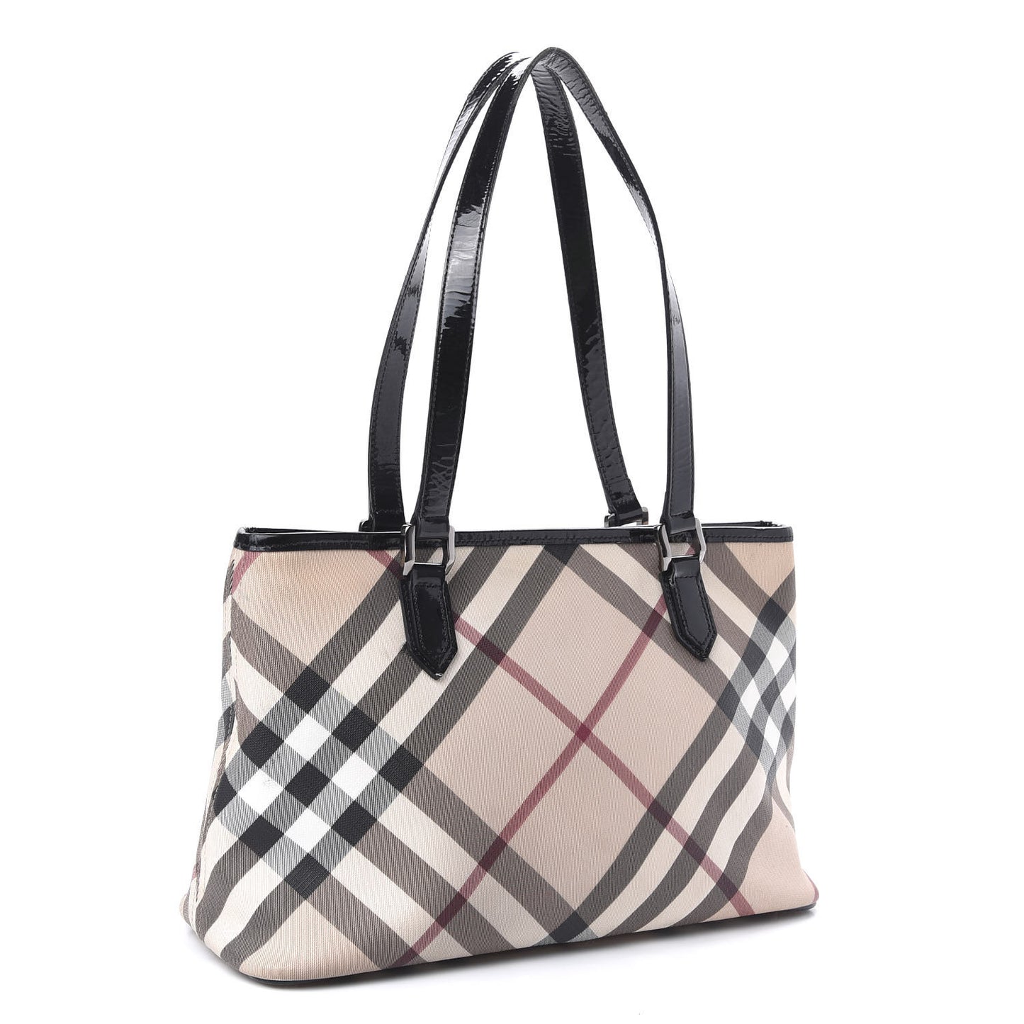 Supernova Check Regent Tote Black