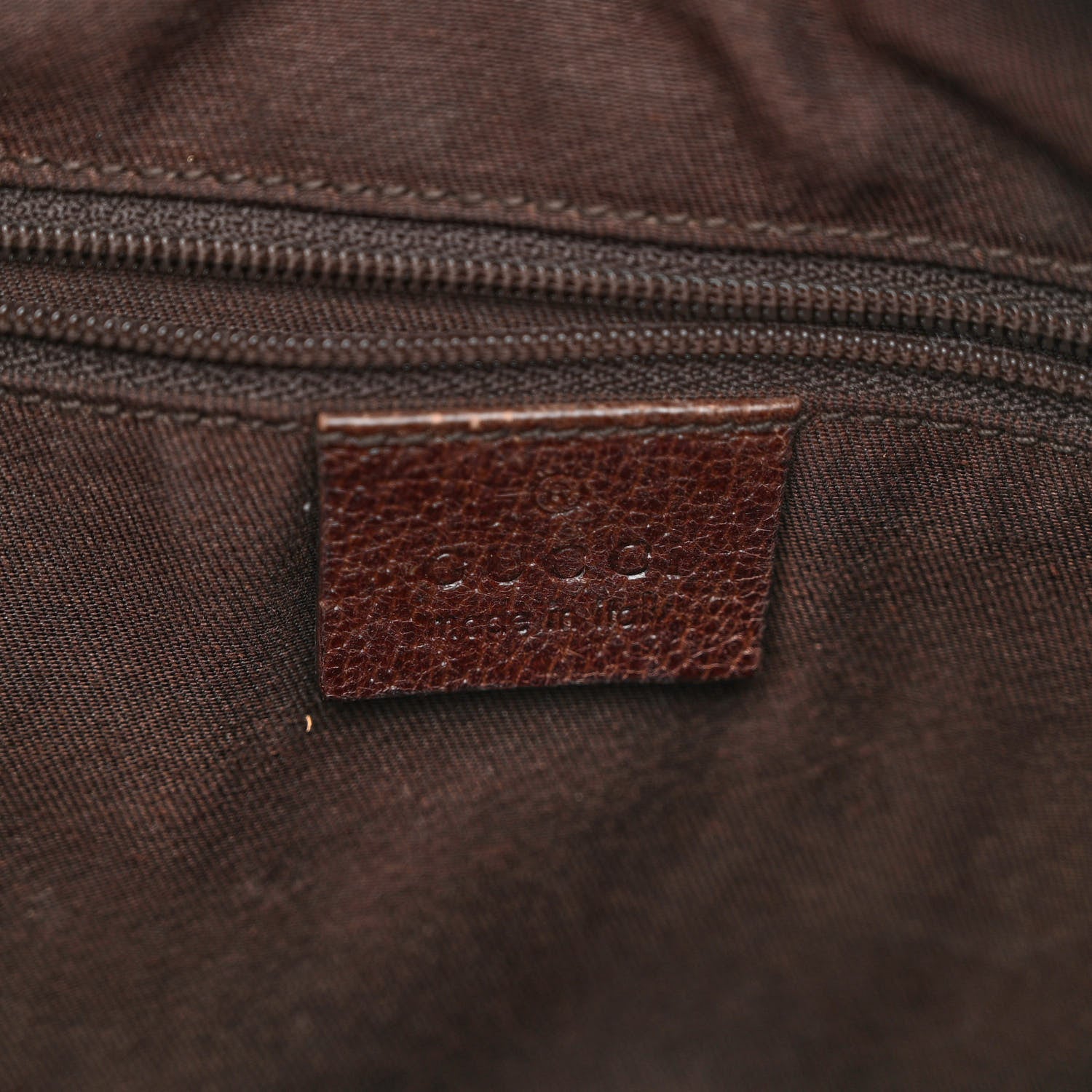 Gucci Monogram Shoulder Bag Dark Brown 6 of 12