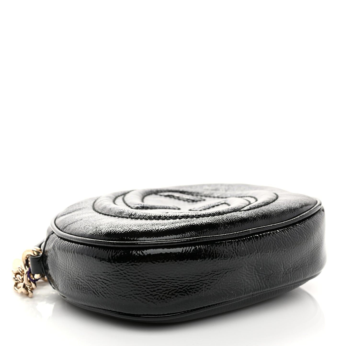 Patent Mini Soho Chain Bag Black