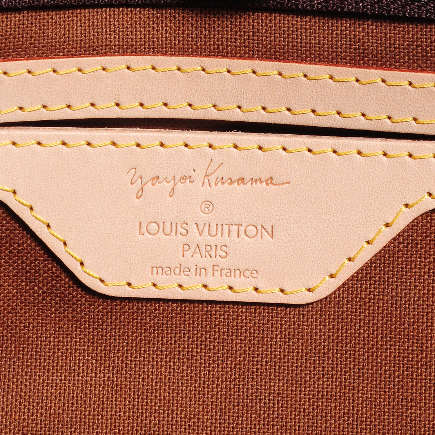 Louis Vuitton Monogram Kusama Town Speedy 30 Yellow 7 of 8