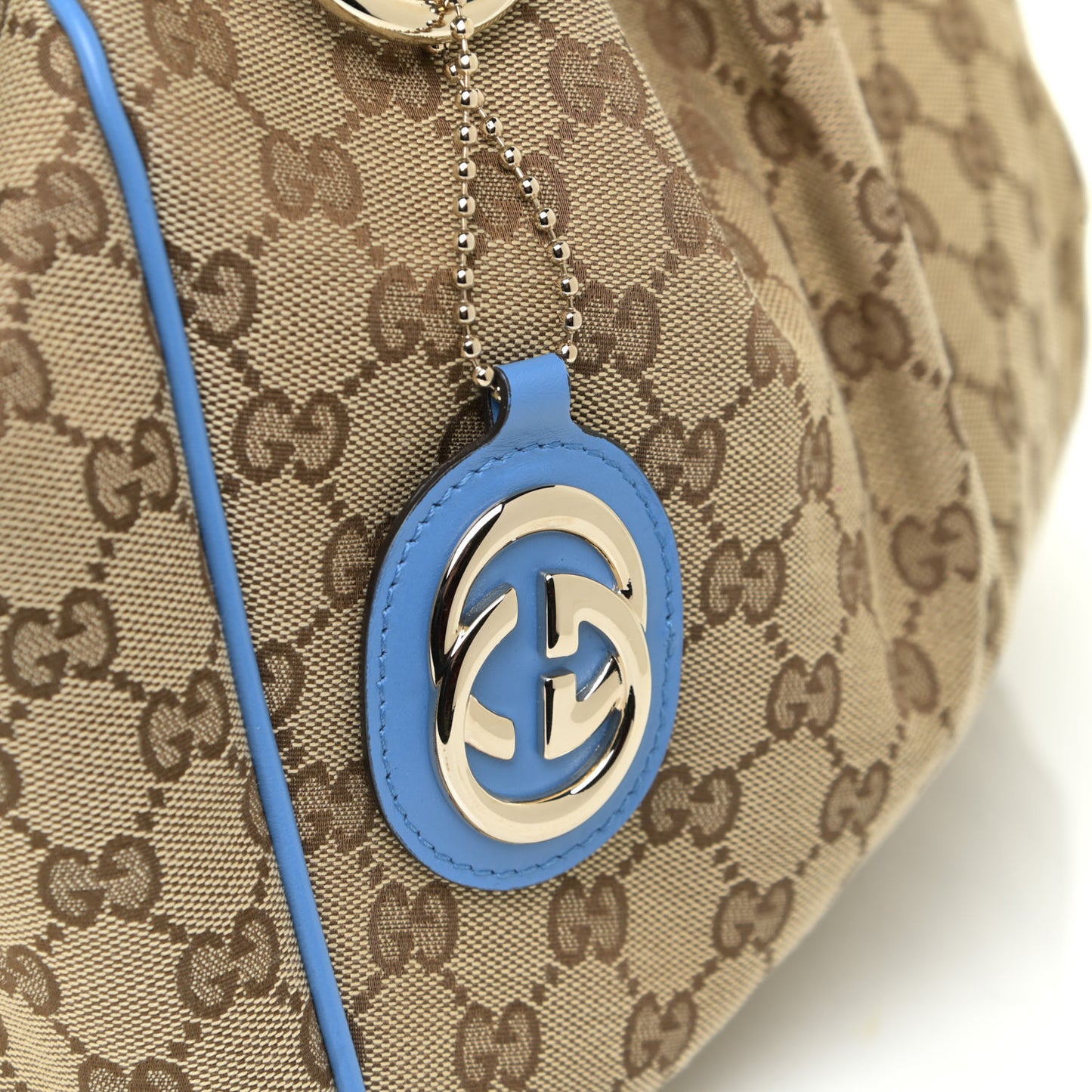 Monogram Medium Sukey Tote Blue