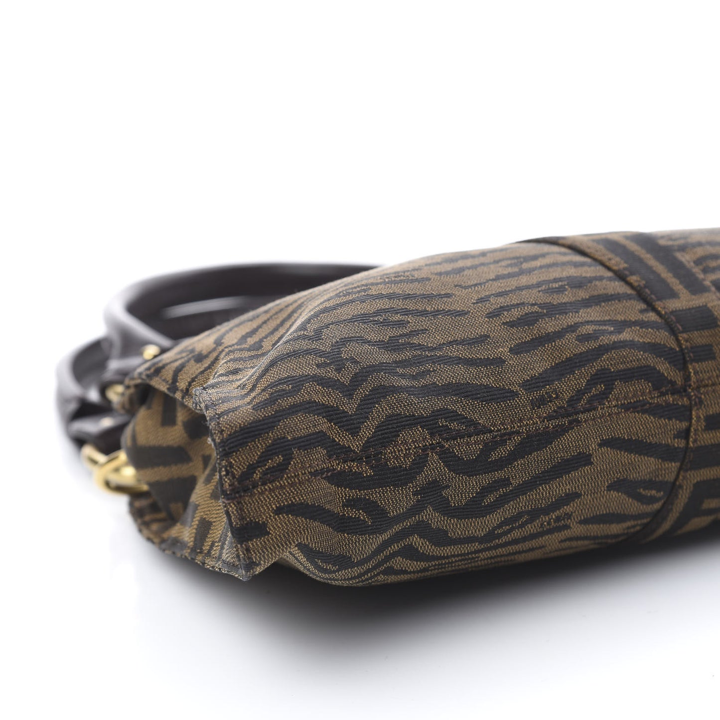 Zucca Small Devil Trapezio Tote Tobacco