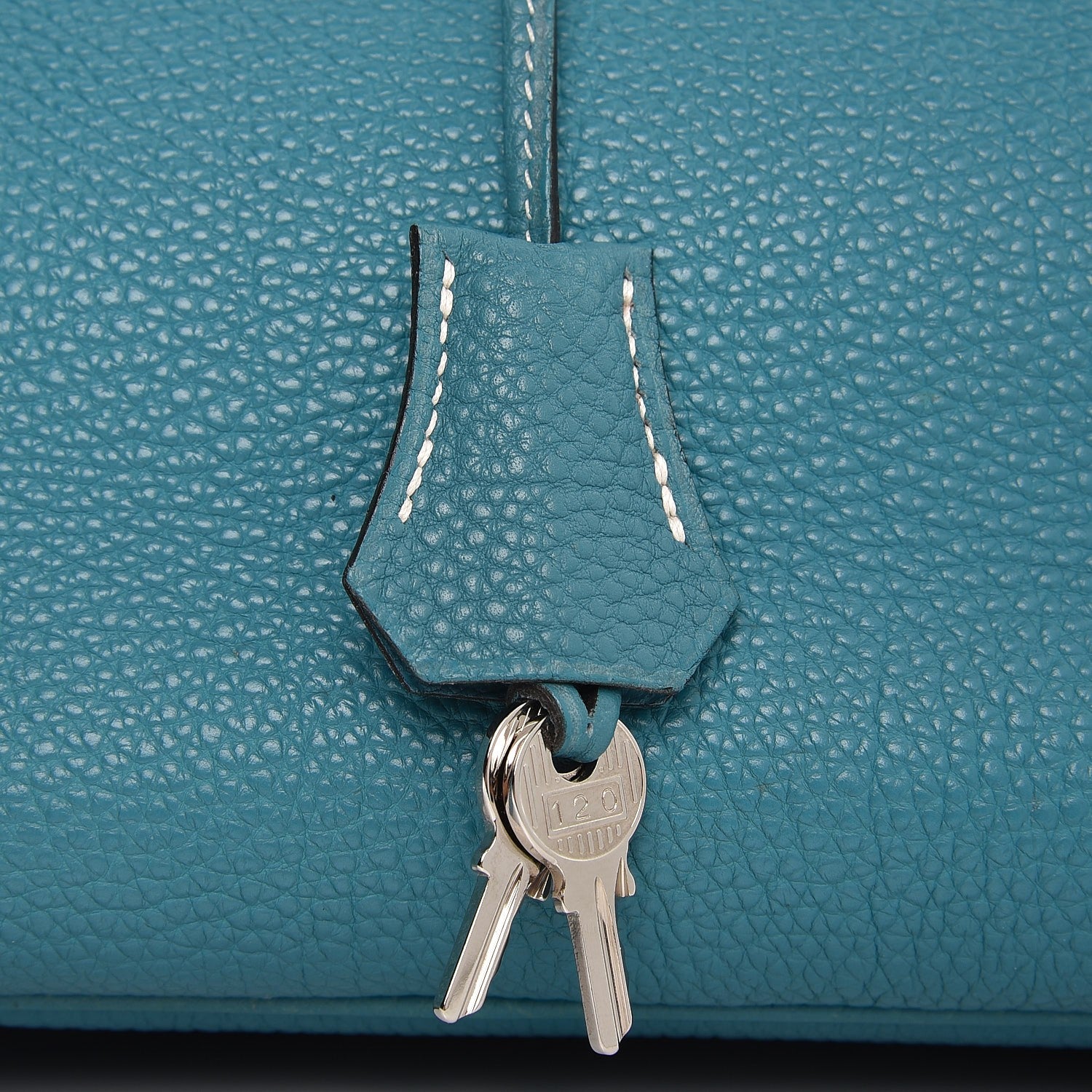 Hermes Togo Birkin 35 Blue Jean 25 of 38
