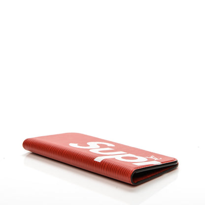 Louis Vuitton X SUPREME Epi iPhone 7 Plus Folio Case Red 4 of 6