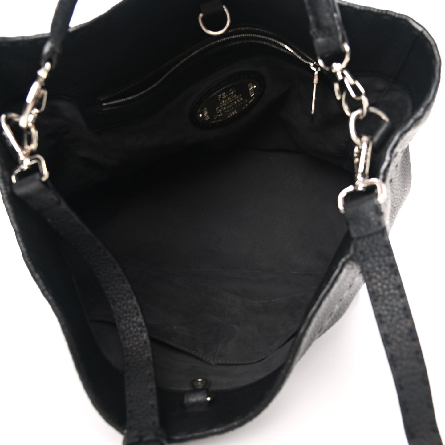 Cuoio Romano Selleria Large Anna Bucket Bag Black