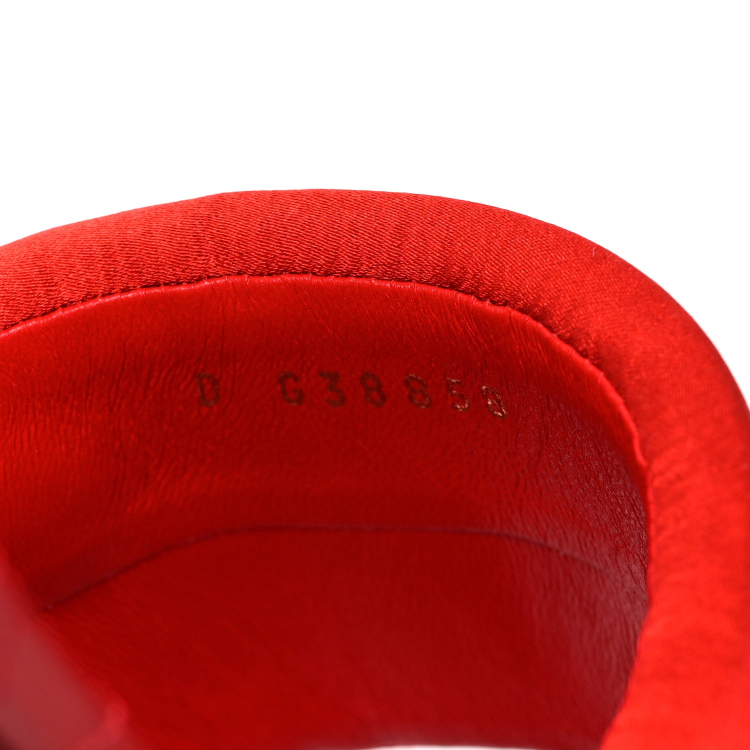 Chanel Satin Mule Sandals 39.5 Red 8 of 9