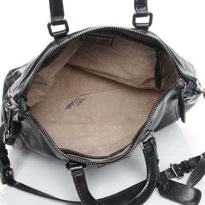 Prada Glace Calf Shopping Tote Nero Black 6 of 11