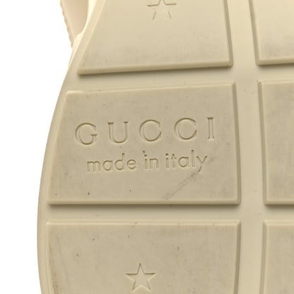 Gucci Calfskin Logo Womens Rhyton Sneakers 38 Ivory 7 of 8