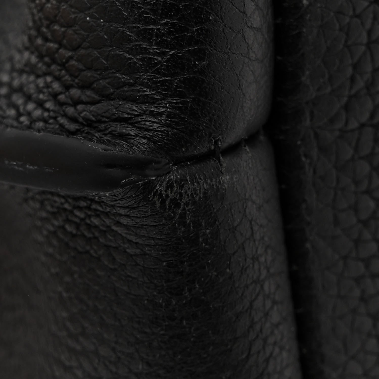 Louis Vuitton Calfskin Lockme Ever BB Black 10 of 18