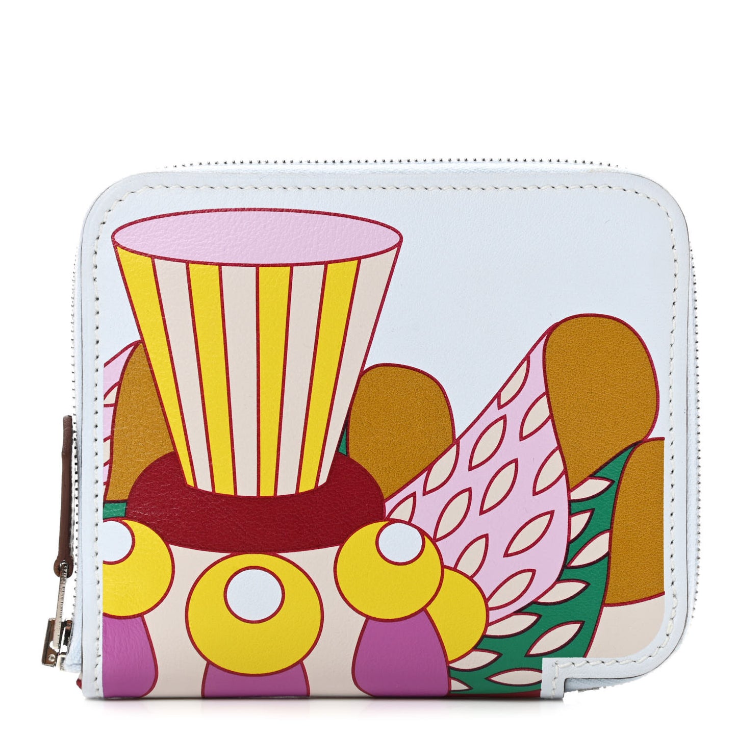 Swift La Patisserie Francaise Silk'in Compact Wallet Bleu Brume