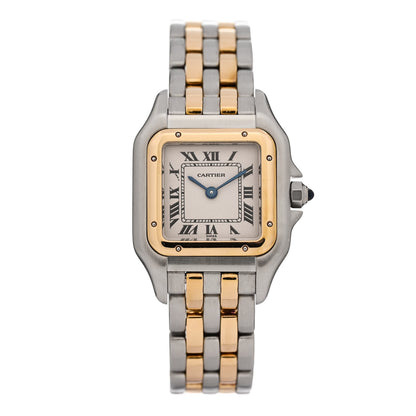 Cartier Stainless Steel 18K Yellow Gold 22mm Panthere Quartz Watch 1 of 4