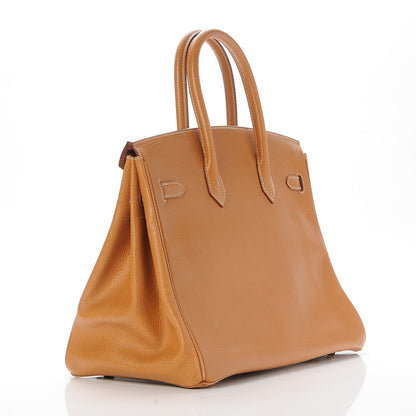 Hermes Ardennes Birkin 35 Gold 3 of 35