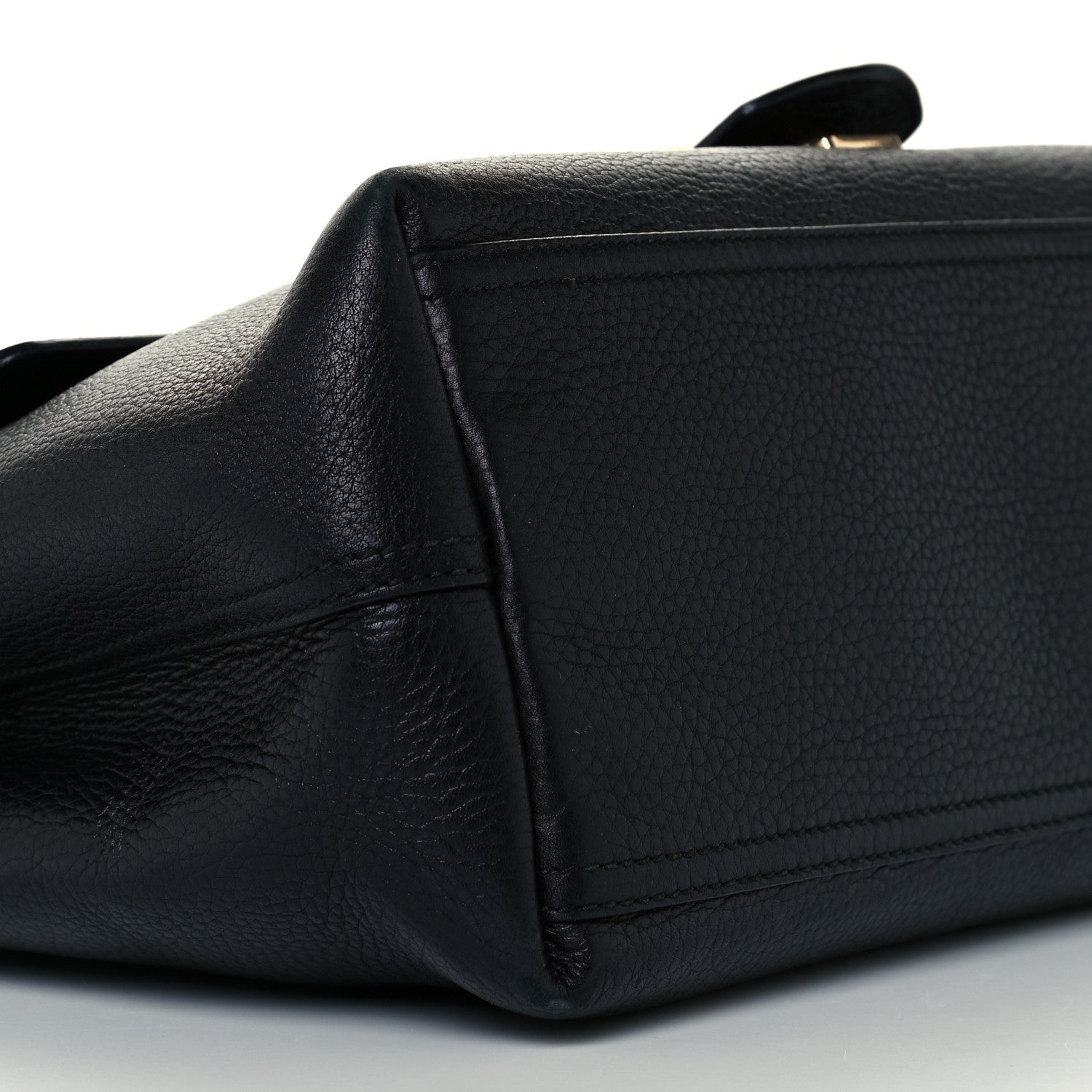Gucci Calfskin Large GG Marmont Shoulder Bag Black 11 of 12