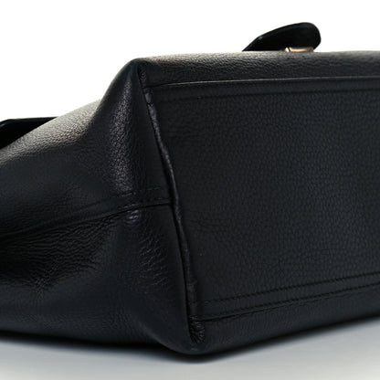 Gucci Calfskin Large GG Marmont Shoulder Bag Black 11 of 12