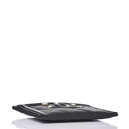 Chanel Caviar Quilted Filigree Card Holder Black 4 of 10