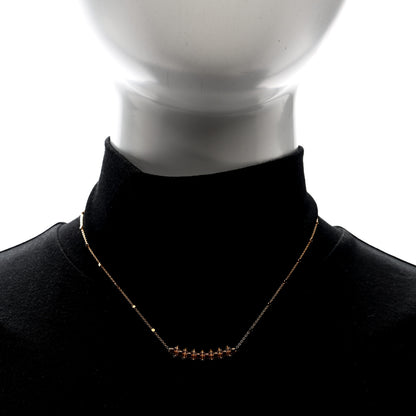 Cartier 18K Pink Gold Garnet Clash de Cartier Necklace 2 of 4