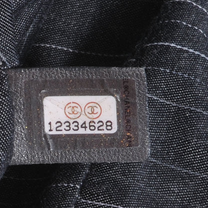 Chanel Glazed Crackled PORTOBELLO Black 7 of 7