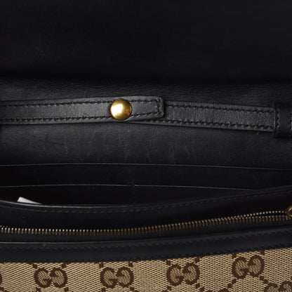 Gucci Monogram Lady Web Convertible Wallet Black 10 of 10