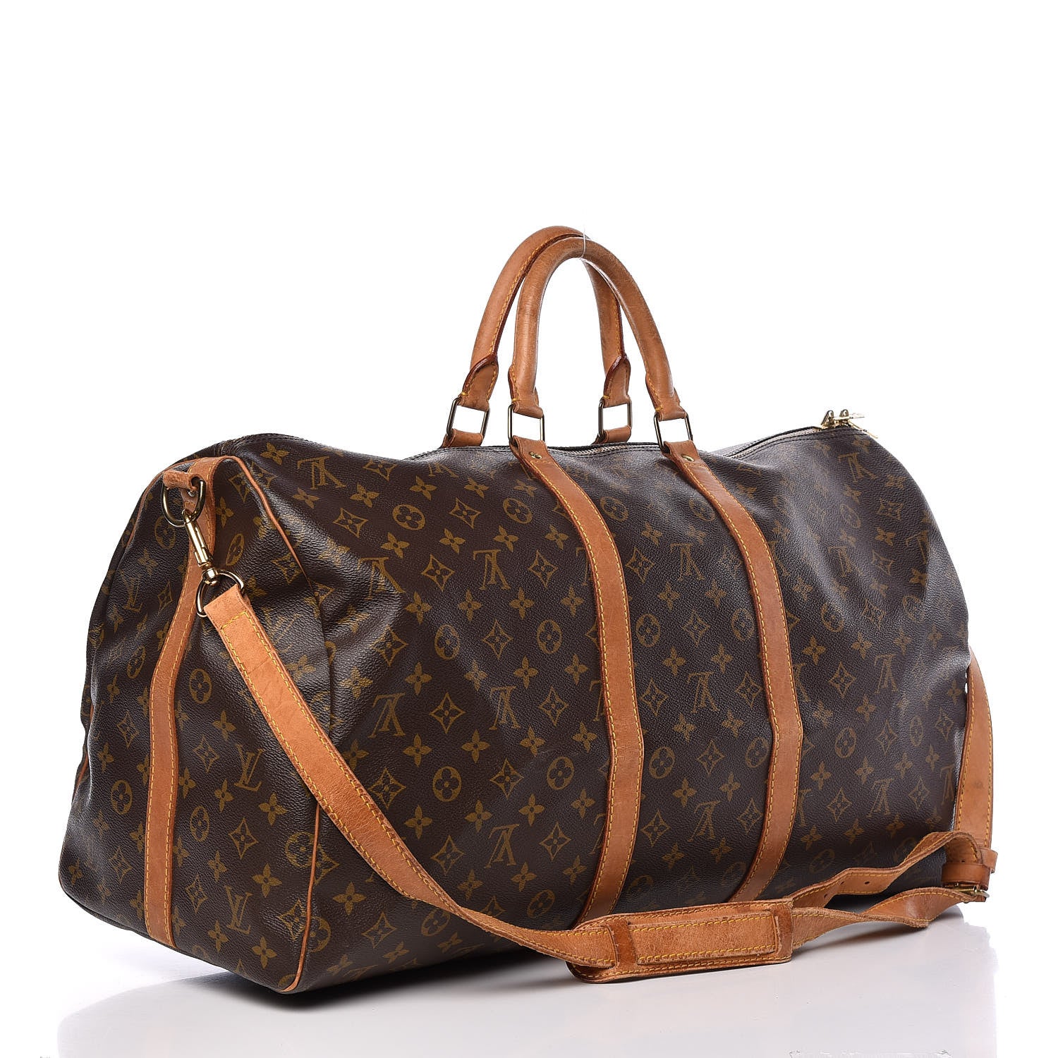 Louis Vuitton Monogram Keepall Bandouliere 55 3 of 23