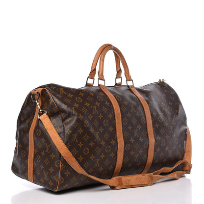 Louis Vuitton Monogram Keepall Bandouliere 55 3 of 23