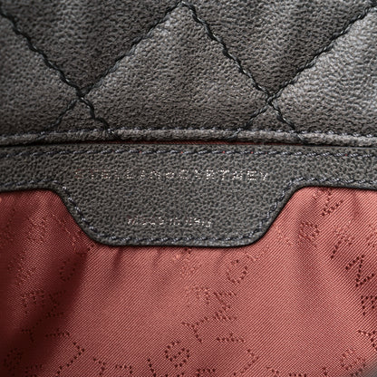 Stella McCartney Shaggy Deer Quilted Falabella Clutch Grey 6 of 8