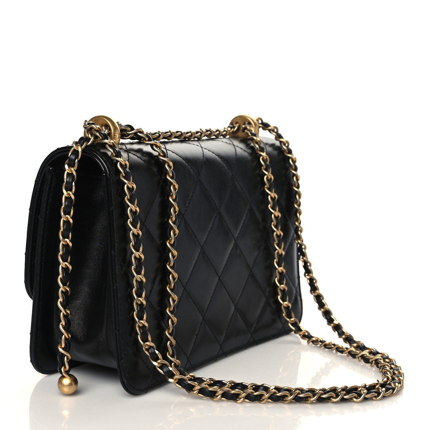 Chanel Calfskin Quilted Perfect Fit Flap Black 3 of 9