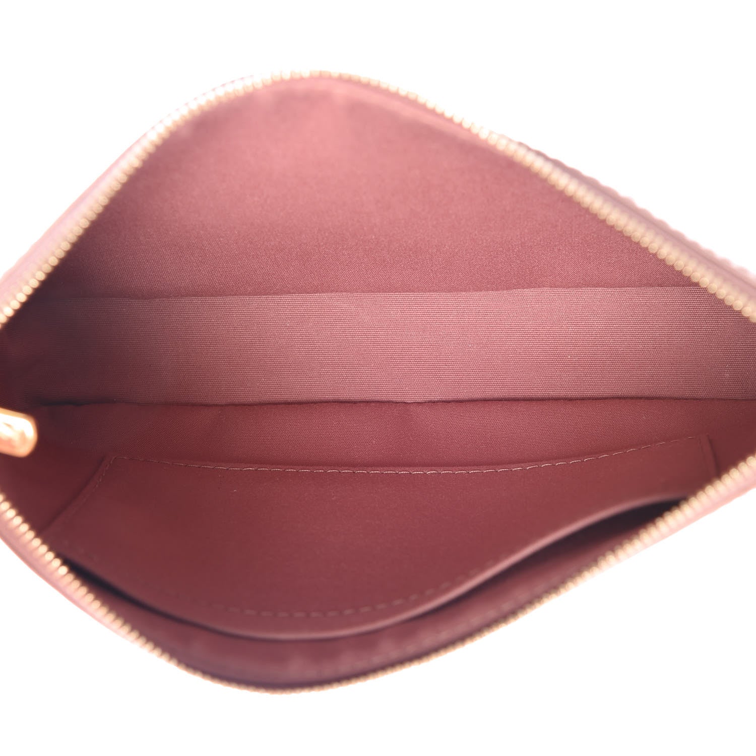 Louis Vuitton Vernis Pochette Accessories NM Rose Velours 5 of 9