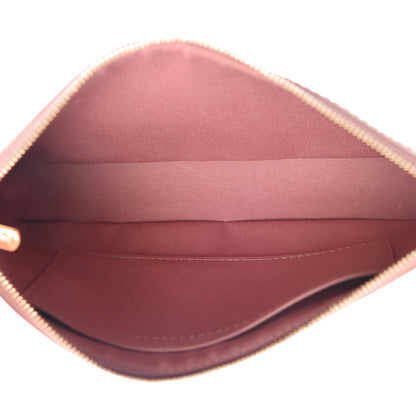 Louis Vuitton Vernis Pochette Accessories NM Rose Velours 5 of 9