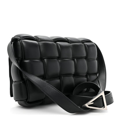 Bottega Veneta Nappa Maxi Intreccio Padded Cassette Crossbody Bag Black 3 of 14