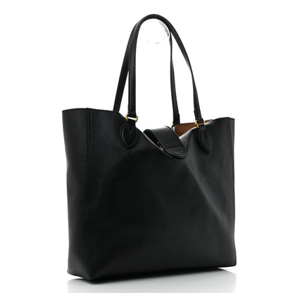 Gucci New Sakai Calfskin Lux Medium Dahlia Tote Black 3 of 13