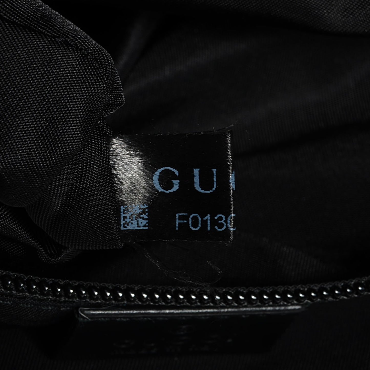 Coated Canvas Interlocking G Double Buckle Flap Messenger Bag Black