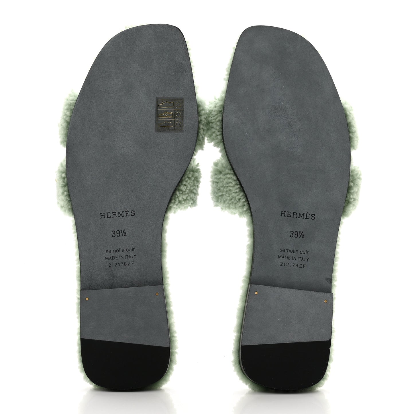 Woolskin Oran Sandals 39.5 Vert D’eau