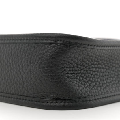 Hermes Taurillon Clemence Evelyne TPM Black 10 of 11