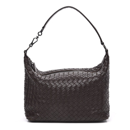 Bottega Veneta Nappa Intrecciato Small Shoulder Bag Ebano 1 of 14