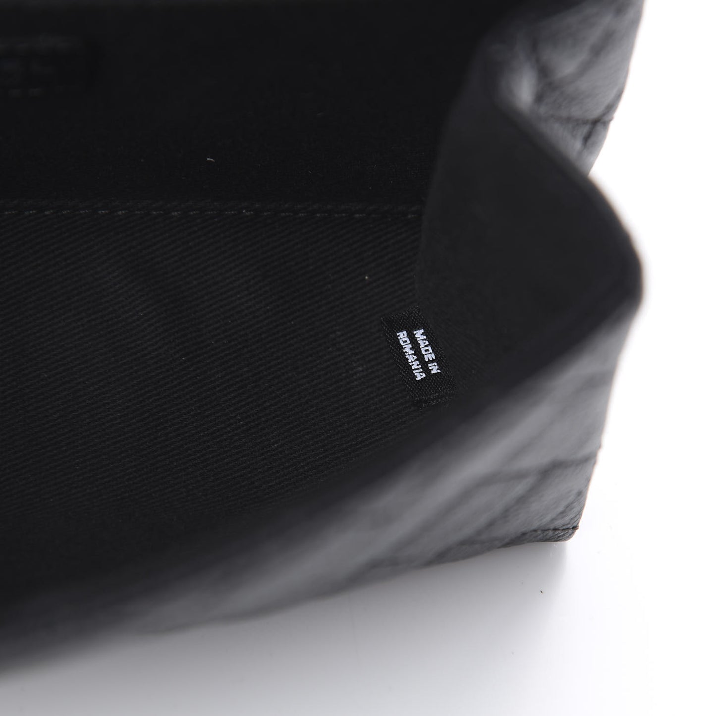 Grained Calfskin Quilted 2.55 Reissue Flap Belt Bag Clutch Black