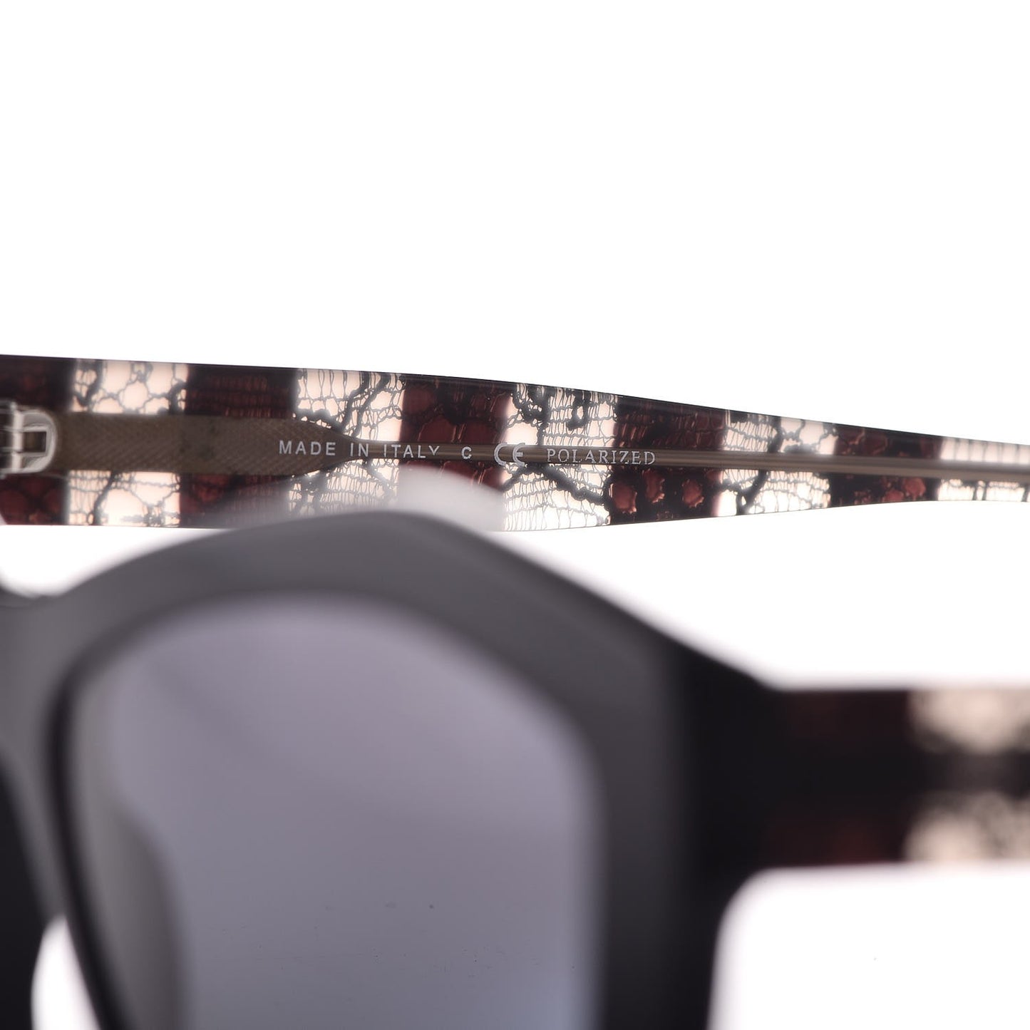 Lace Effect Sunglasses 5296 Black