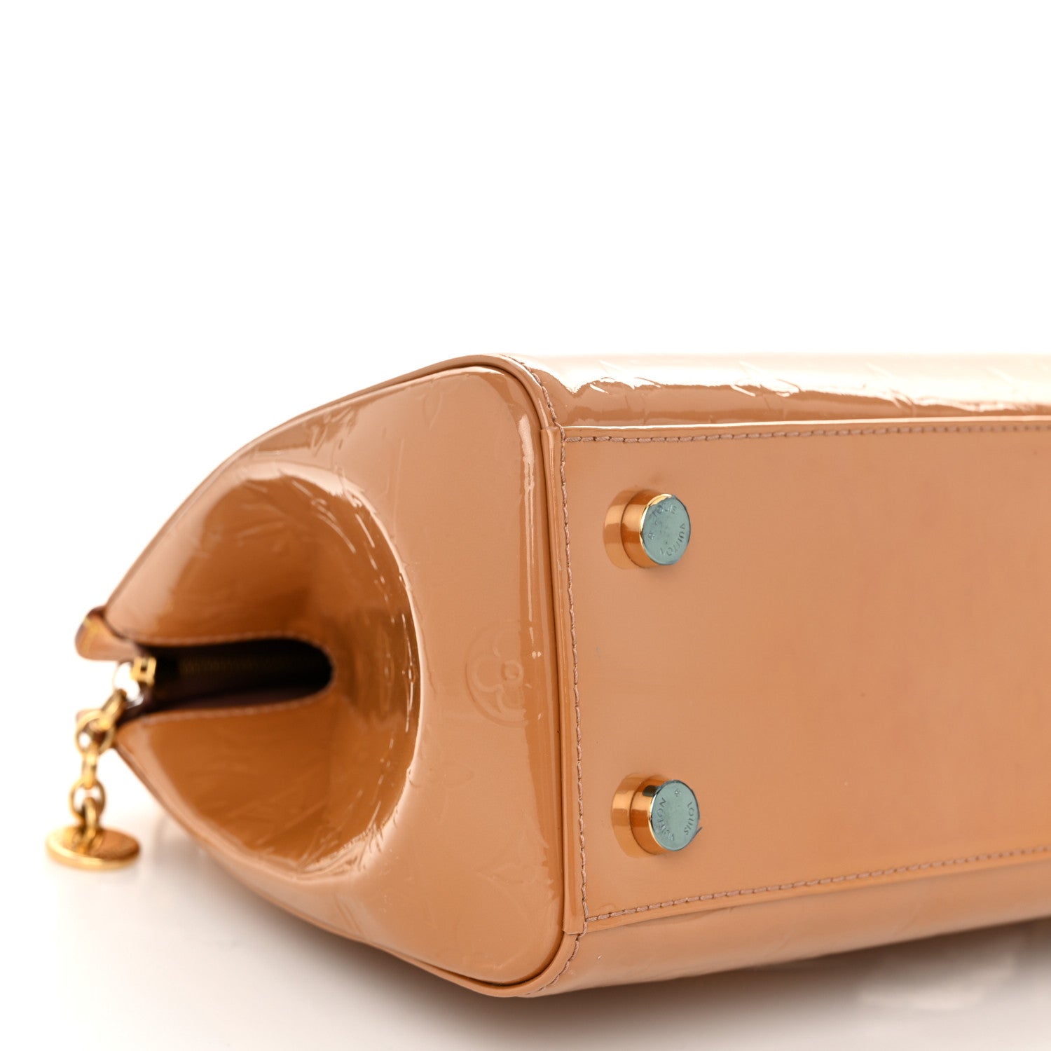 Louis Vuitton Vernis Brea MM Rose Velours 9 of 10