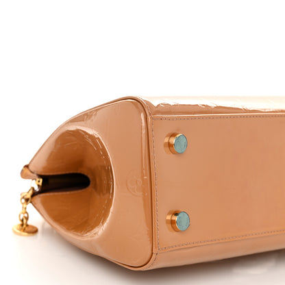 Louis Vuitton Vernis Brea MM Rose Velours 9 of 10