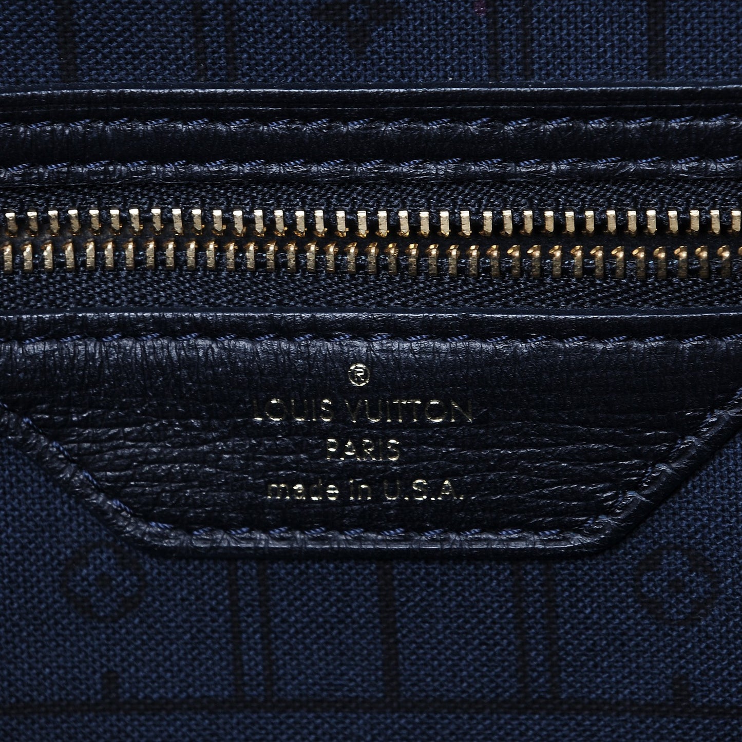 Monogram Idylle Neverfull MM Encre
