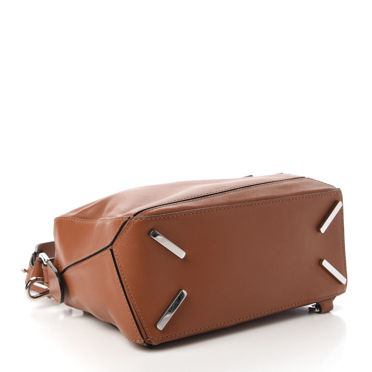 Calfskin Small Puzzle Bag Tan