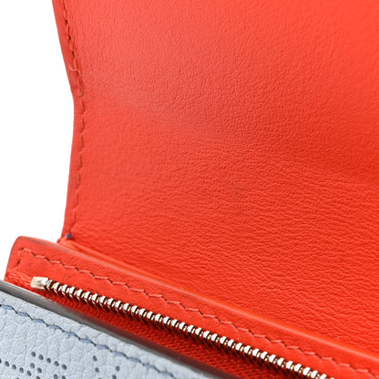 Louis Vuitton Mahina Iris Compact Wallet NM Blue Red 12 of 14
