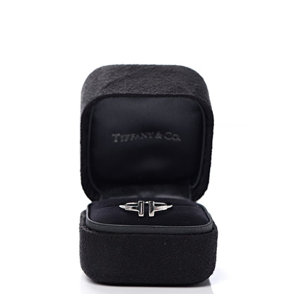 Tiffany 18K White Gold T Wire Ring 49 5 5 of 5