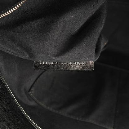 Fendi Vitello Elite Cuoio Monster Buggies Medium Roll Tote Cedro Black 8 of 9