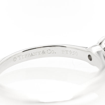 Tiffany Platinum Diamond .31ct Solitaire Engagement Ring 51 5.75 6 of 6
