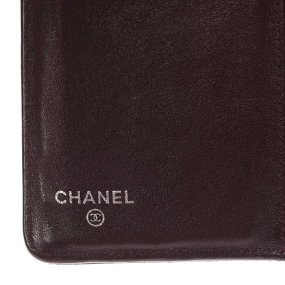 Chanel Caviar Quilted Yen Wallet Black 6 of 9