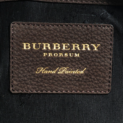 Burberry Prorsum Nubuck Hand Painted Bloomsbury Brown 6 of 9