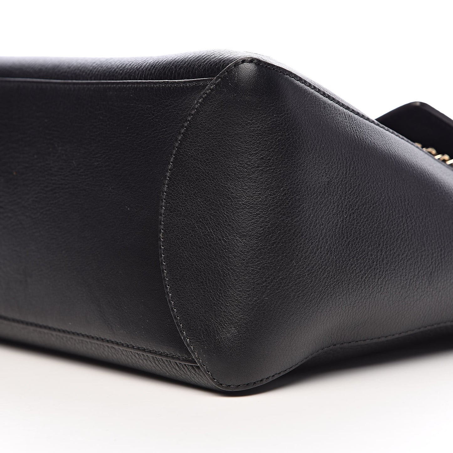 Calfskin Medium Faye Day Shoulder Bag Black