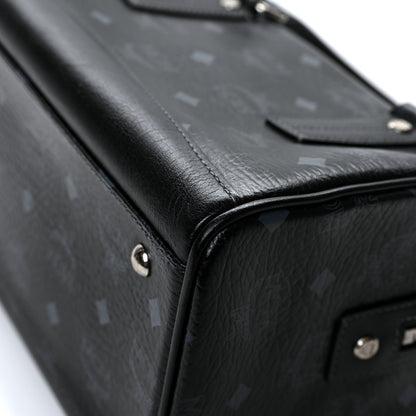 MCM Visetos Small Boston Bag Black 14 of 14