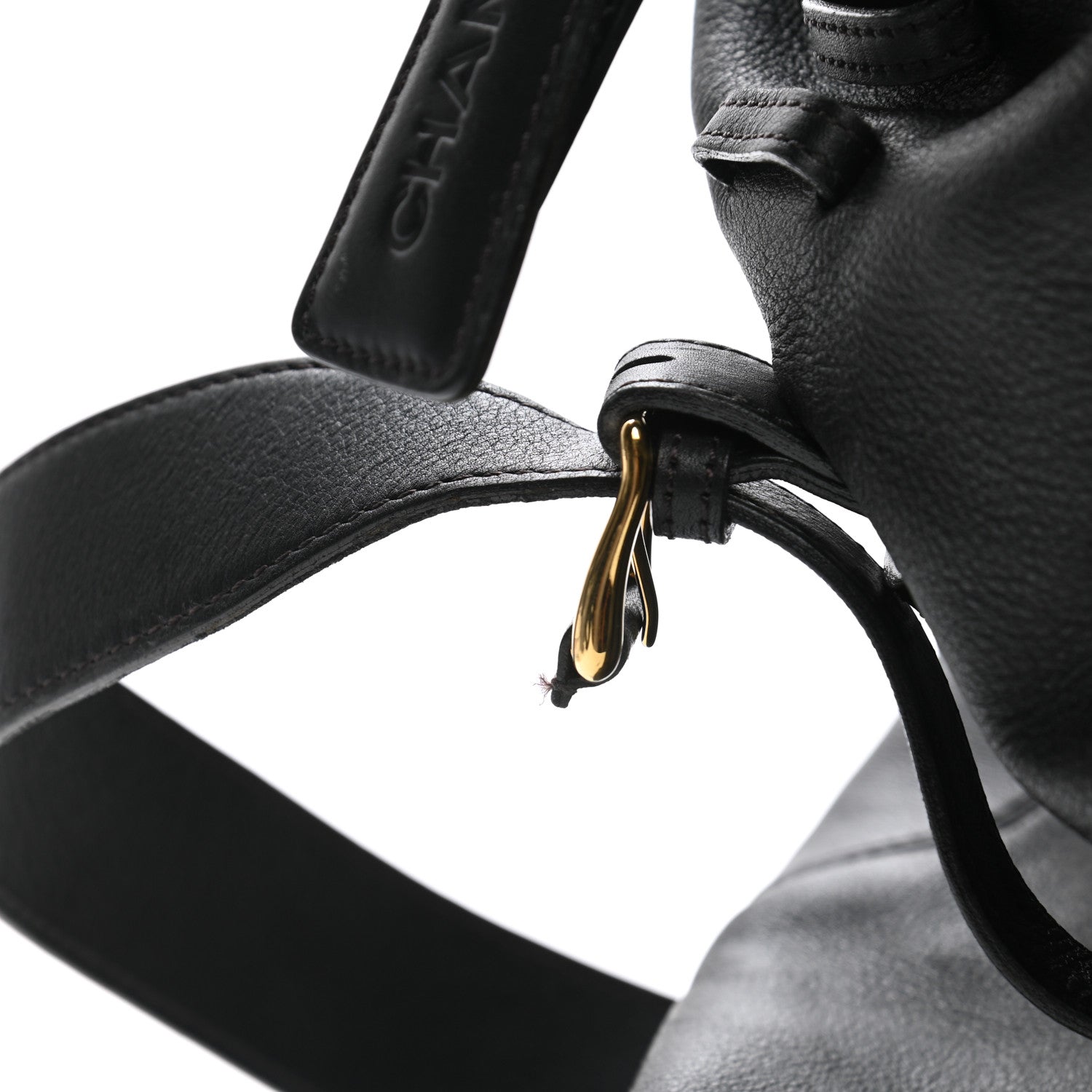 Chanel Calfskin Duffel Bag Black 10 of 16