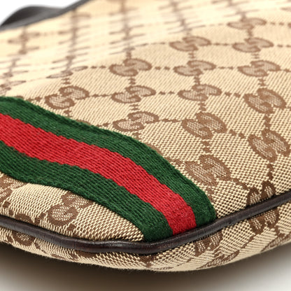 Gucci Monogram Web Jolicoeur Charms Messenger Dark Brown 9 of 10